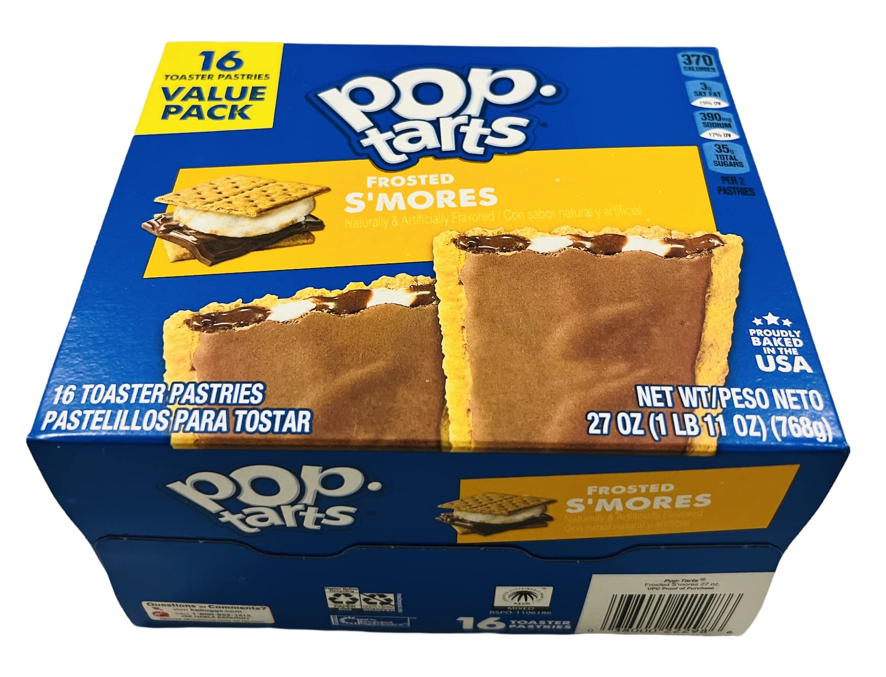 Pop-Tarts Frosted S'mores Pop-Tarts