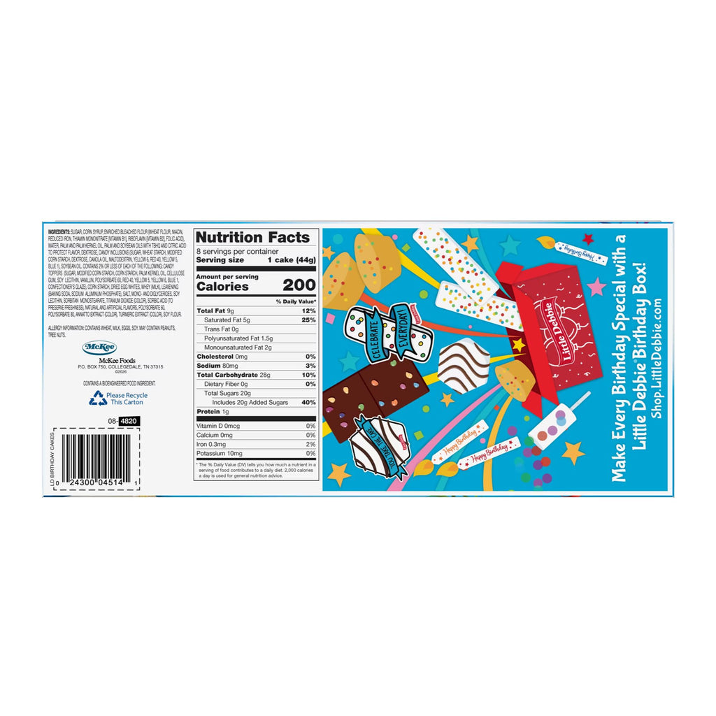 Little Debbie Snacks, 2 Box Packs, Wrapped Snack Cakes and Pastries