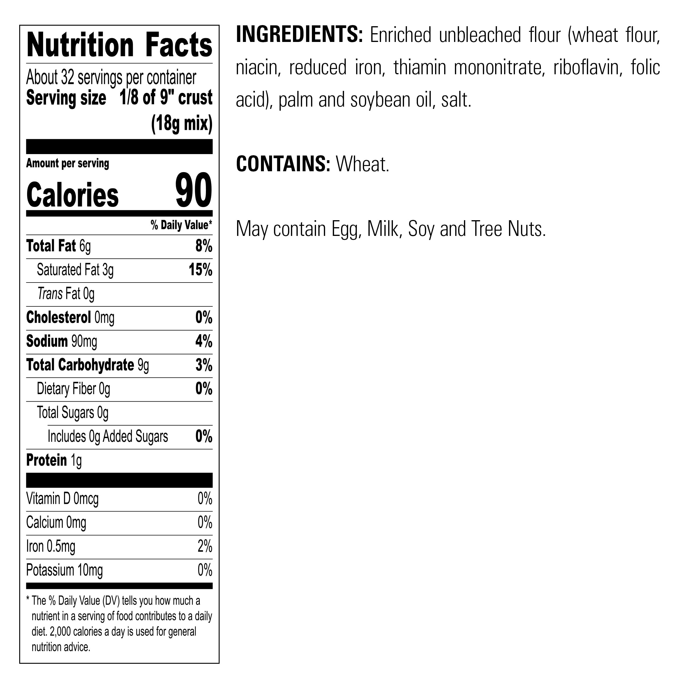 Krusteaz Light and Flaky Pie Crust Mix, 20 oz (Pack of 2) Krusteaz