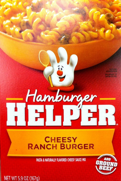 Betty Crocker Hamburger Helper Cheesy Ranch Burger, 5.9 oz (Pack of 2) Betty Crocker