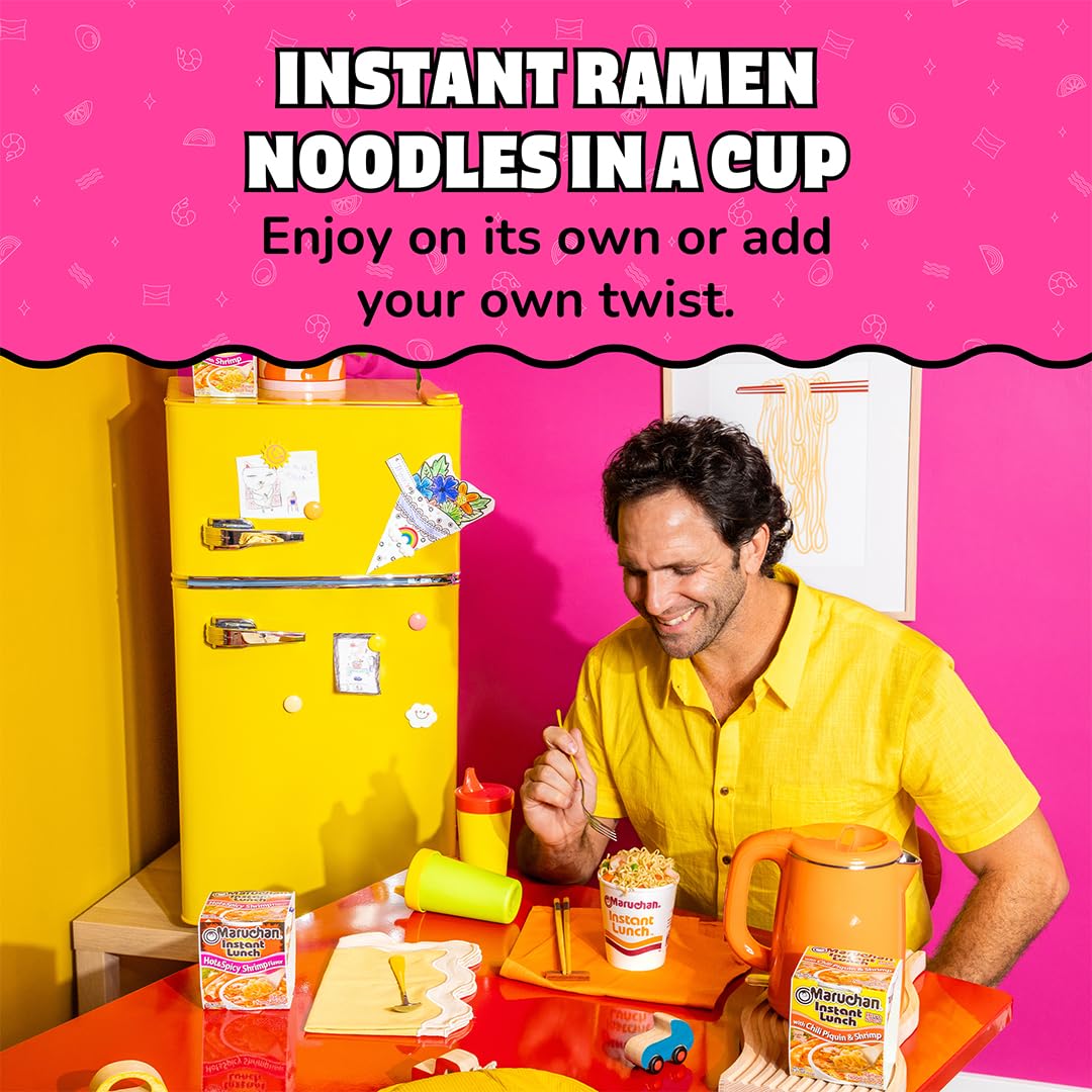 Maruchan Instant Lunch Ramen Noodles, 2.25 oz (Pack of 12)