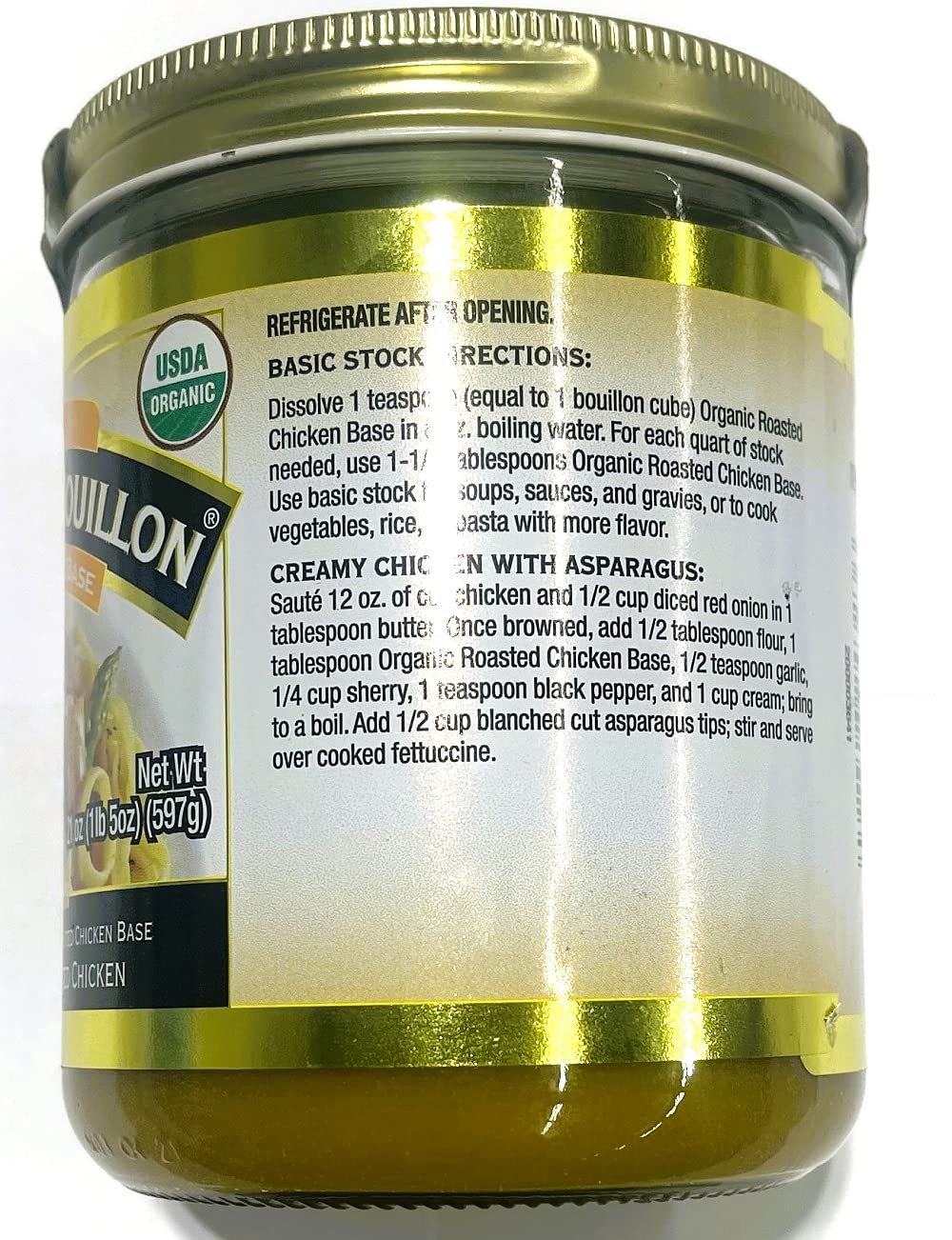 Better Than Bouillon Organic Roasted Chicken Base, 21 oz Better Than Bouillon