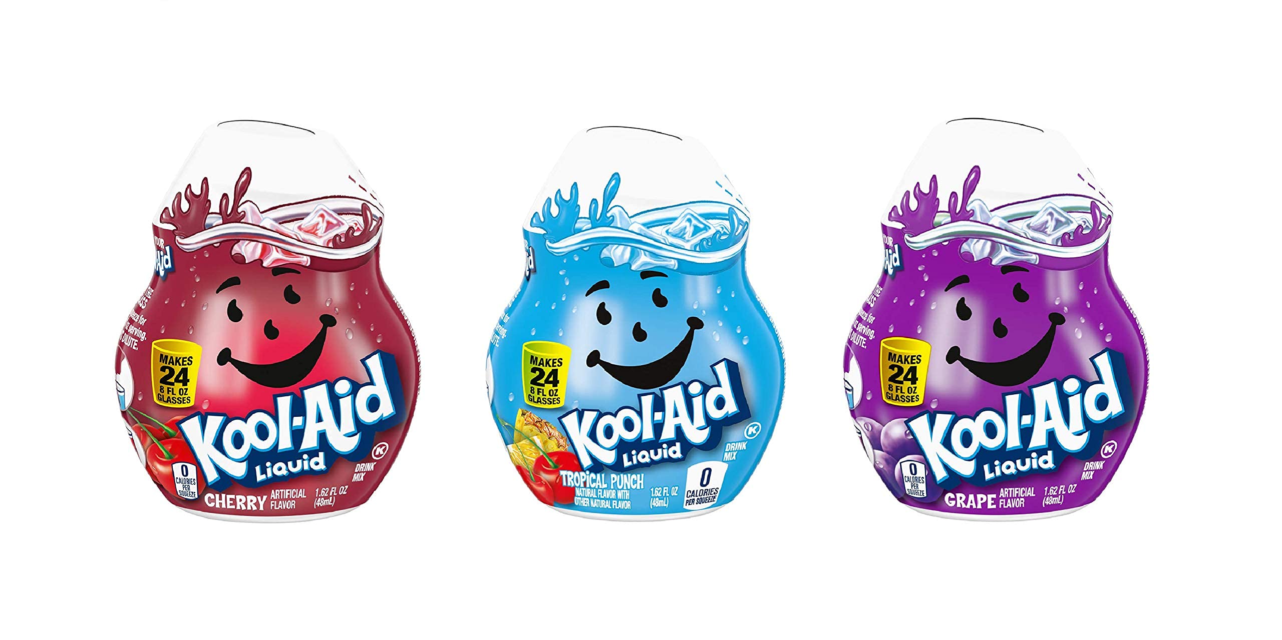 Kool-Aid Drink Mix, Variety Pack, 1.62 oz (Pack of 3) Kool-Aid