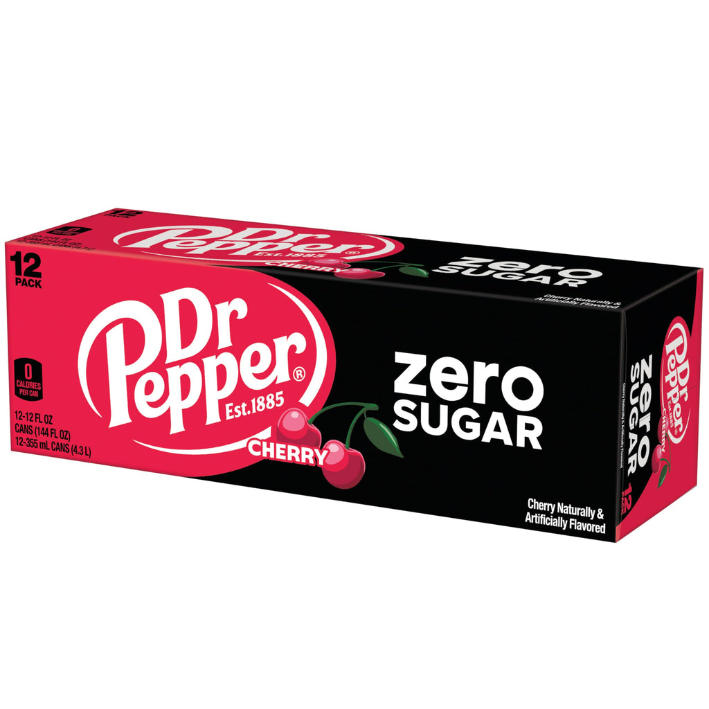 DR PEPPER, 12 fl oz Cans (12 Pack)