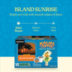 Kauai Coffee Island Sunrise Mild Roast K-Cup Pods, 10 ct Kauai Coffee