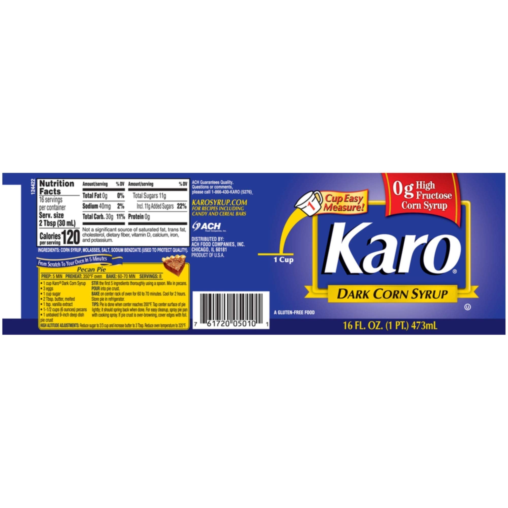 Karo Dark Corn Syrup, 16 fl oz Karo
