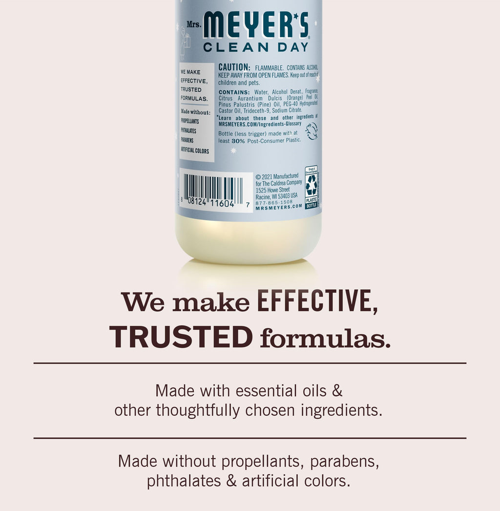 Mrs. Meyer's Clean Day Geranium Room Freshener, 8 fl oz (Pack of 6) Mrs. Meyer's