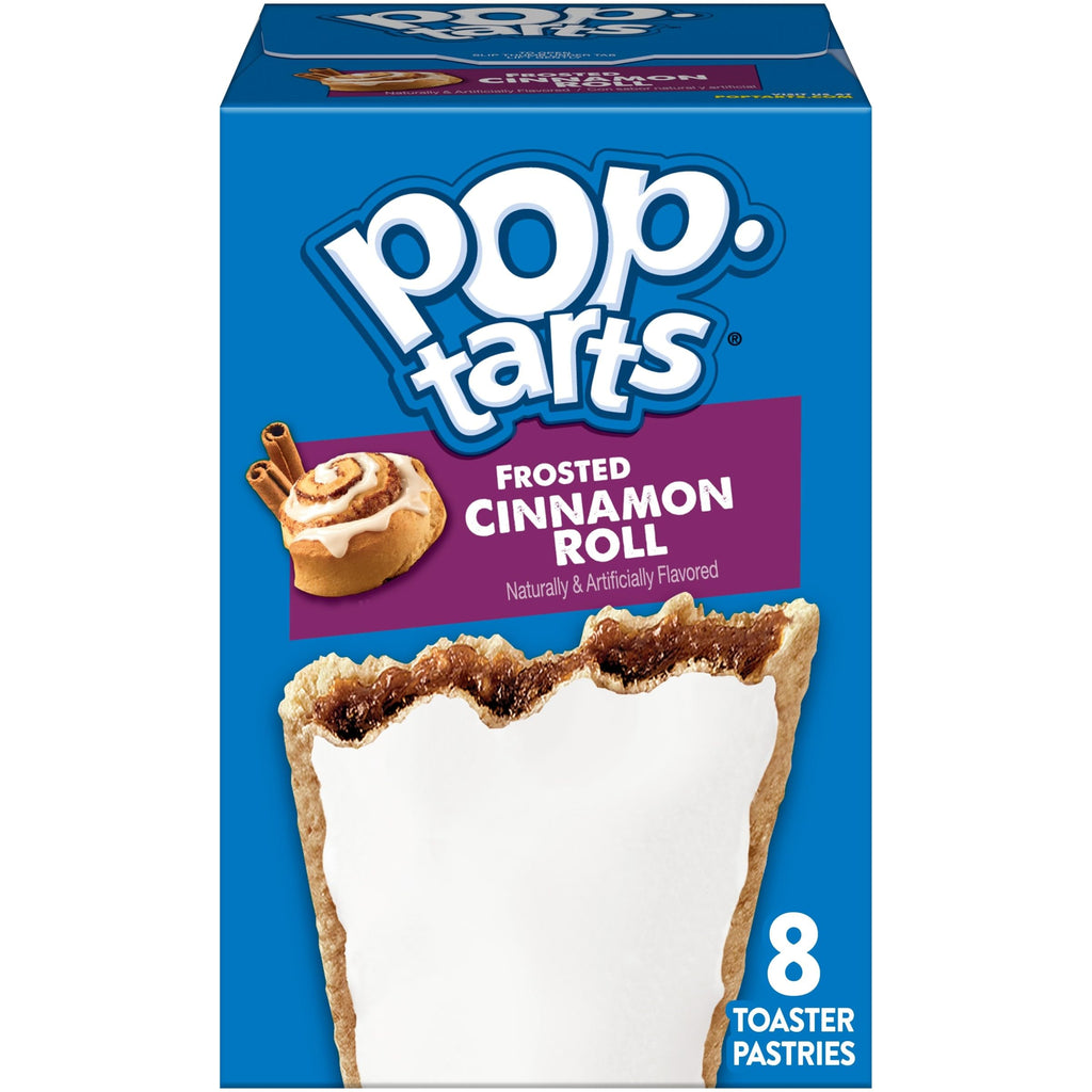Pop-Tarts Frosted Cinnamon Roll Toaster Pastries, 13.5 oz (8 ct) Pop-Tarts