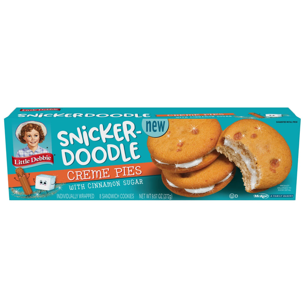 Little Debbie Snickerdoodle Creme Pies, 9.57 oz (Pack of 4) Little Debbie
