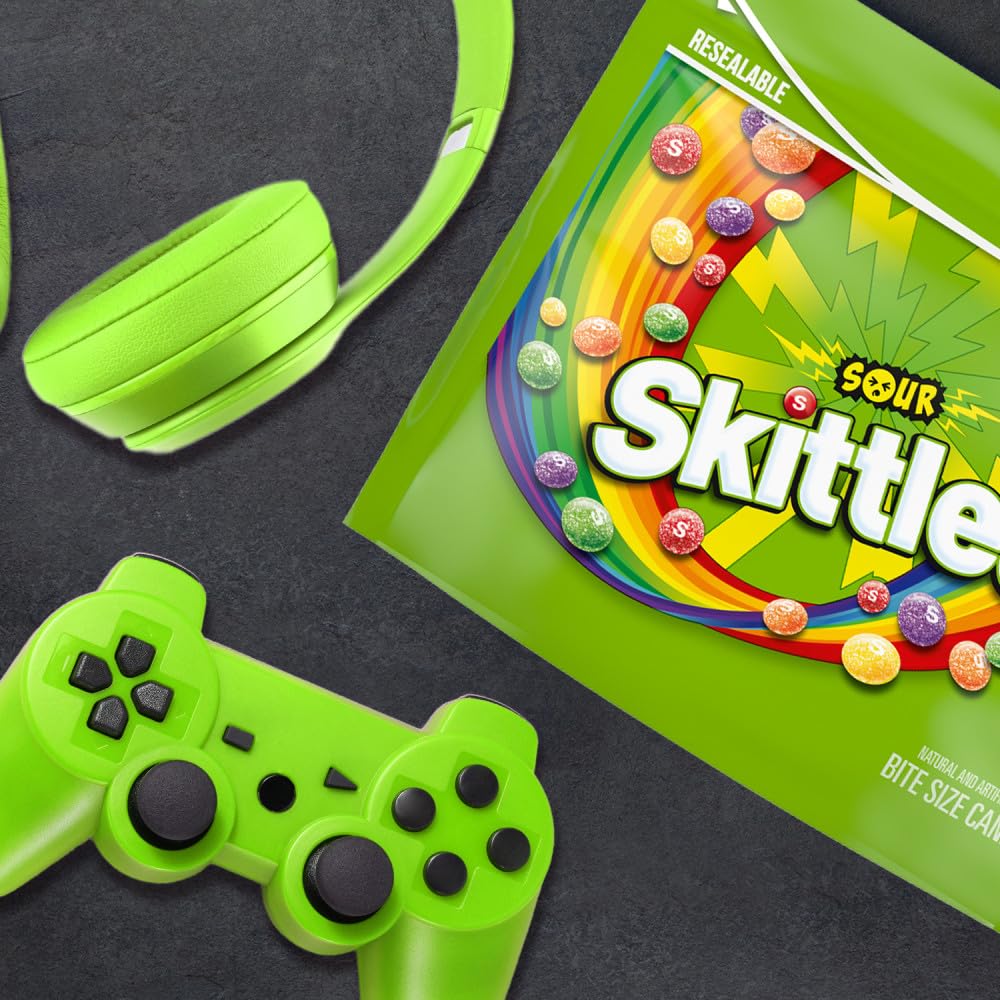Skittles Sour Chewy Candy, 13.7 oz (Pack of 6) Skittles