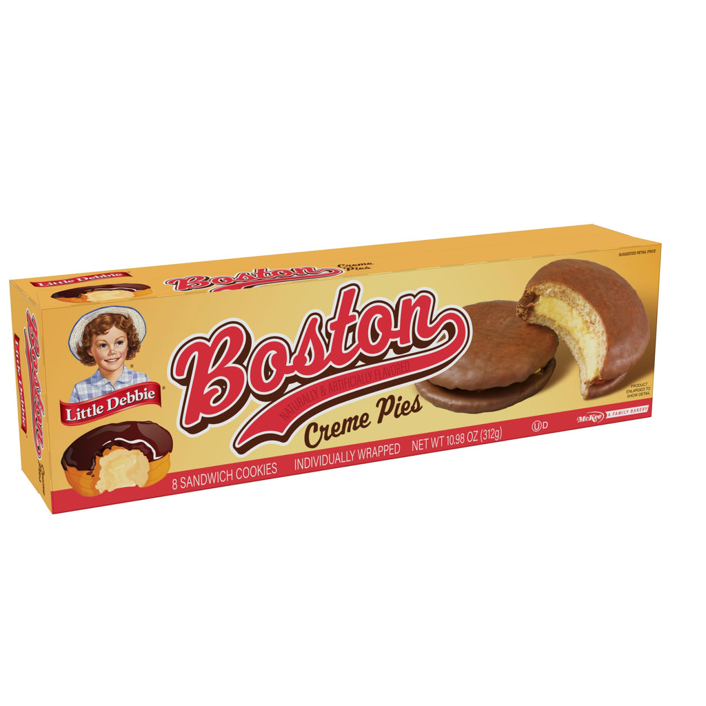Little Debbie Boston Creme Pies, 10.98 oz (Pack of 4) Little Debbie