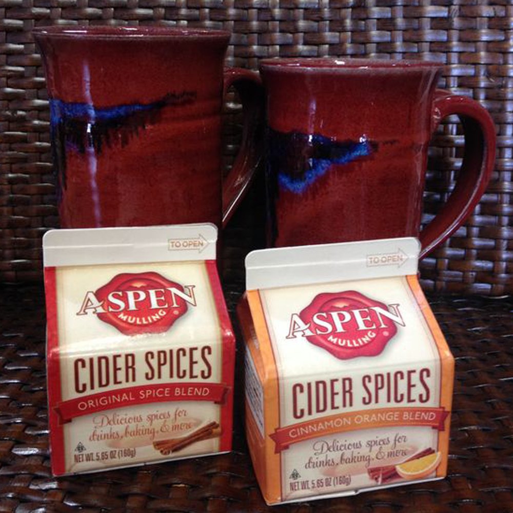 Aspen Mulling Cider Spice, Cinnamon Orange Blend, 5.65 oz (Pack of 3) Aspen
