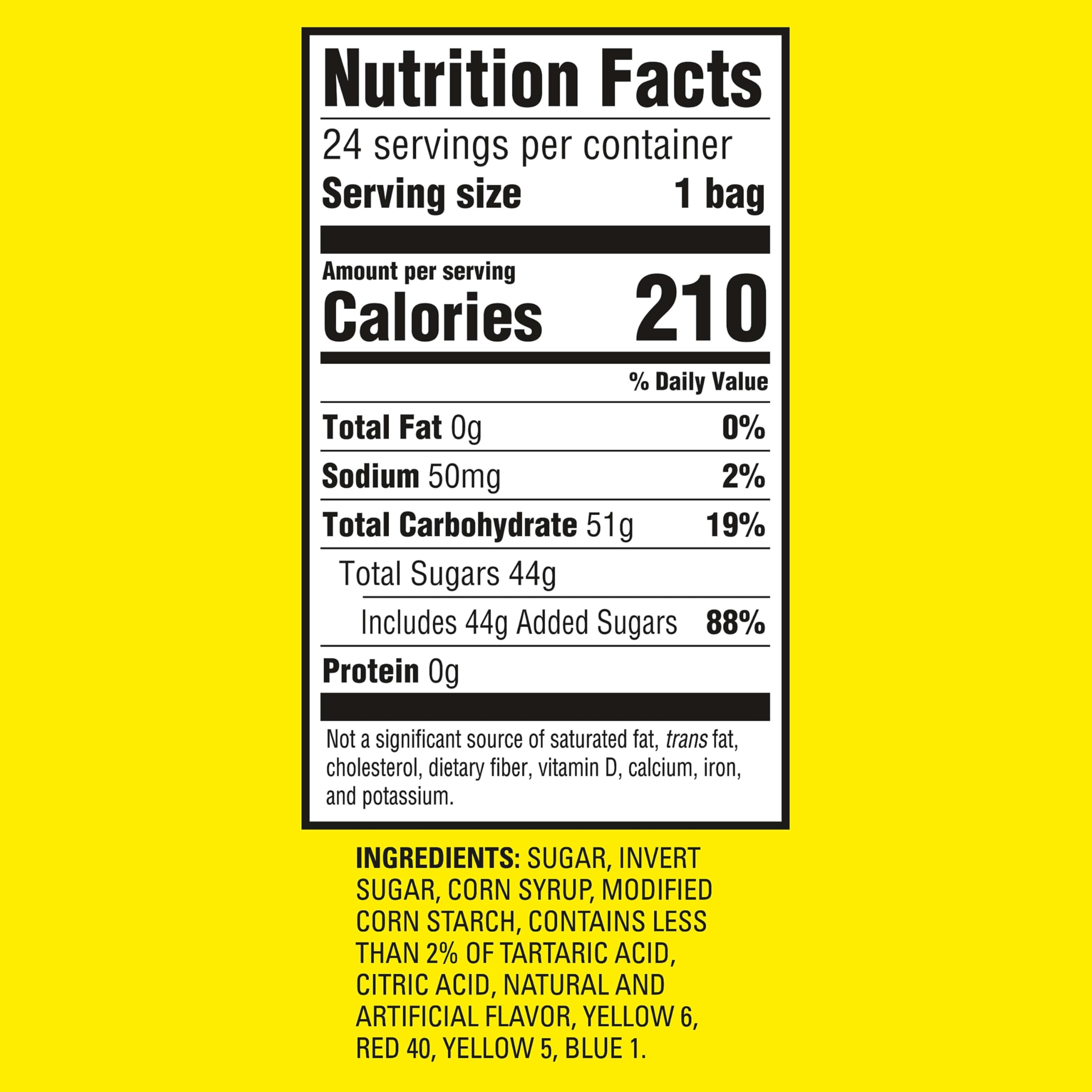 Sour Patch Kids Soft & Chewy Candy, 2 oz (Pack of 24) Sour Patch Kids