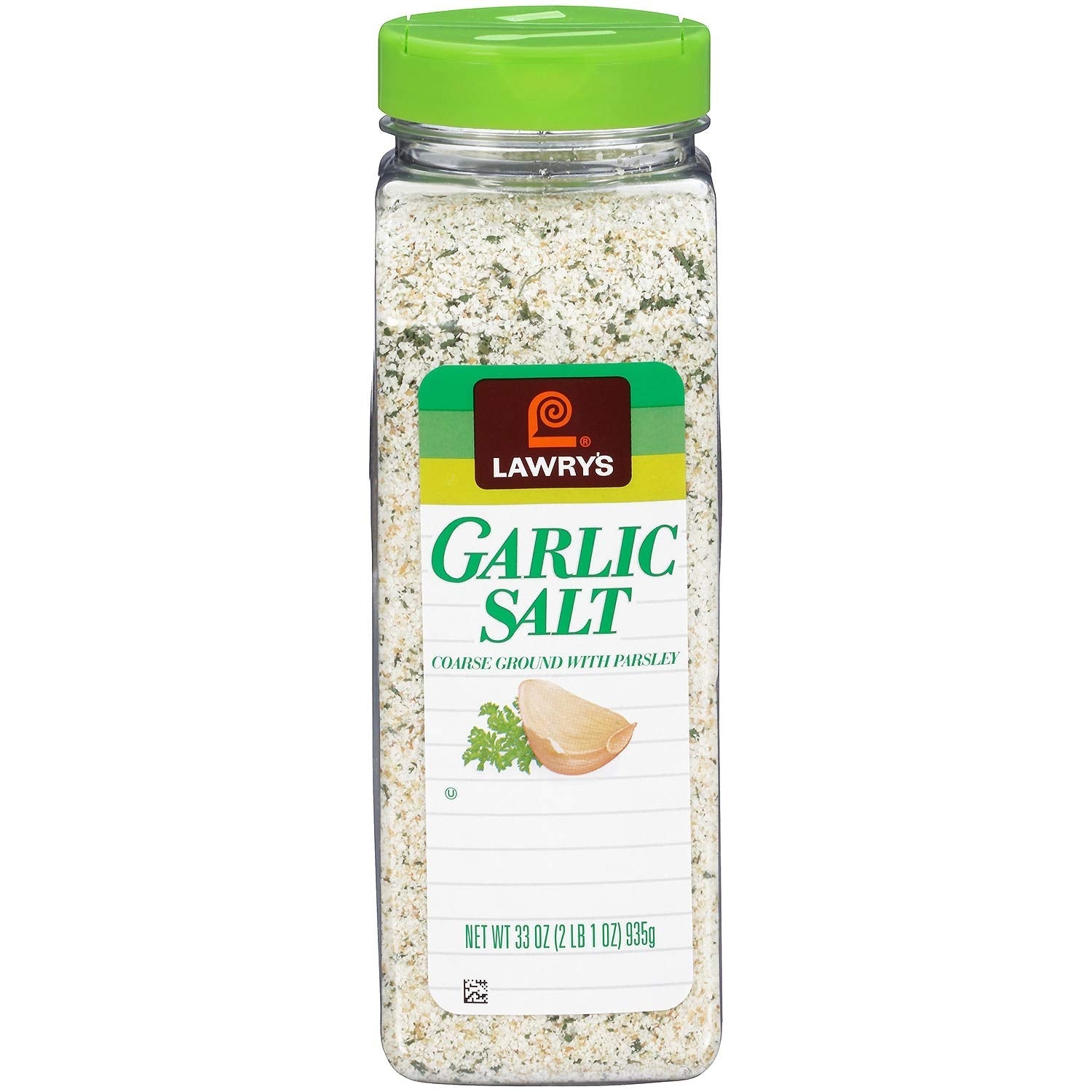 Lawry's Coarse Ground Garlic Salt with Parsley, 33 oz Lawry's
