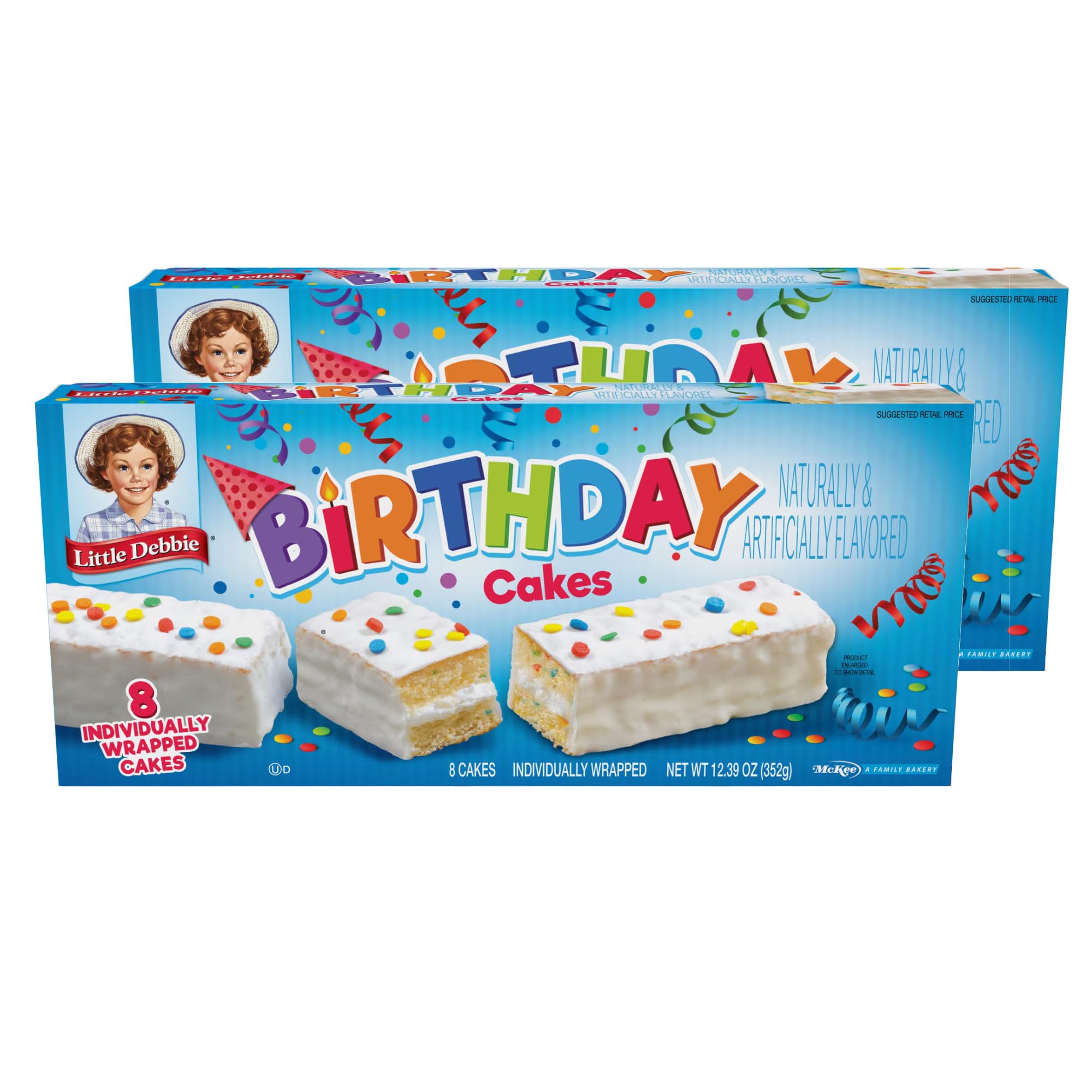 Little Debbie Snacks, 2 Box Packs, Wrapped Snack Cakes and Pastries