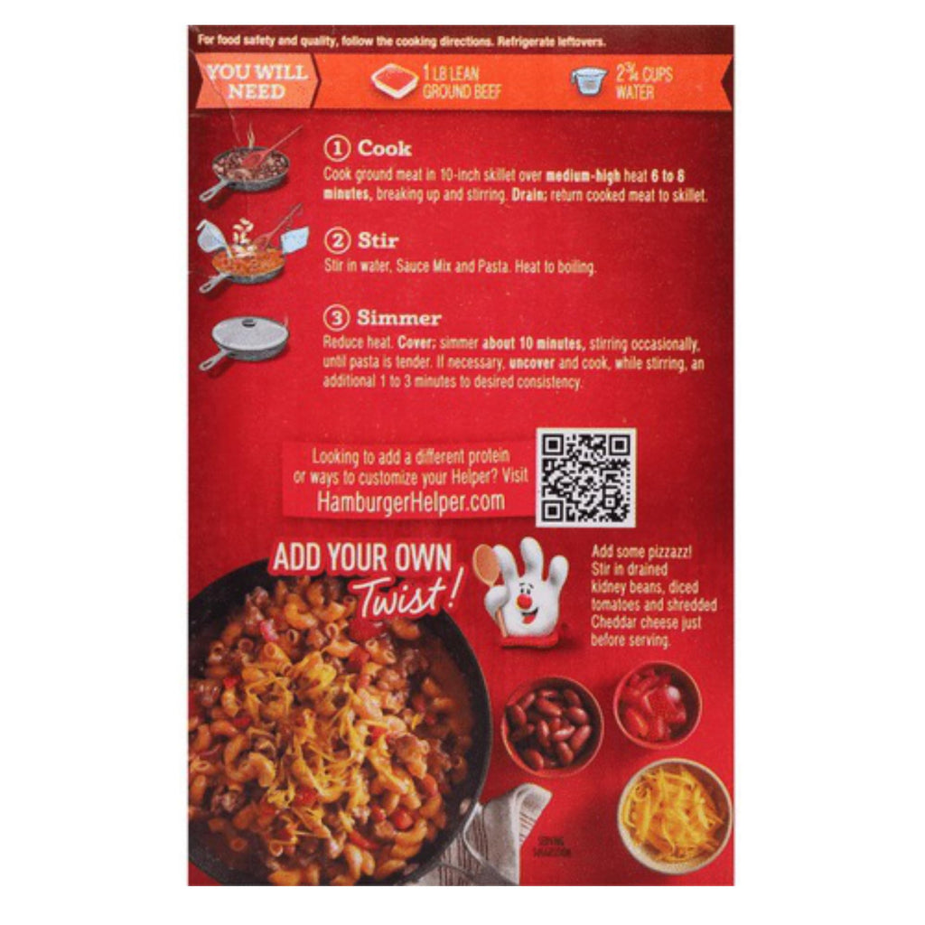 Hamburger Helper Skillet Dinner Mix, 2 Boxes per Pack, 10 Flavors