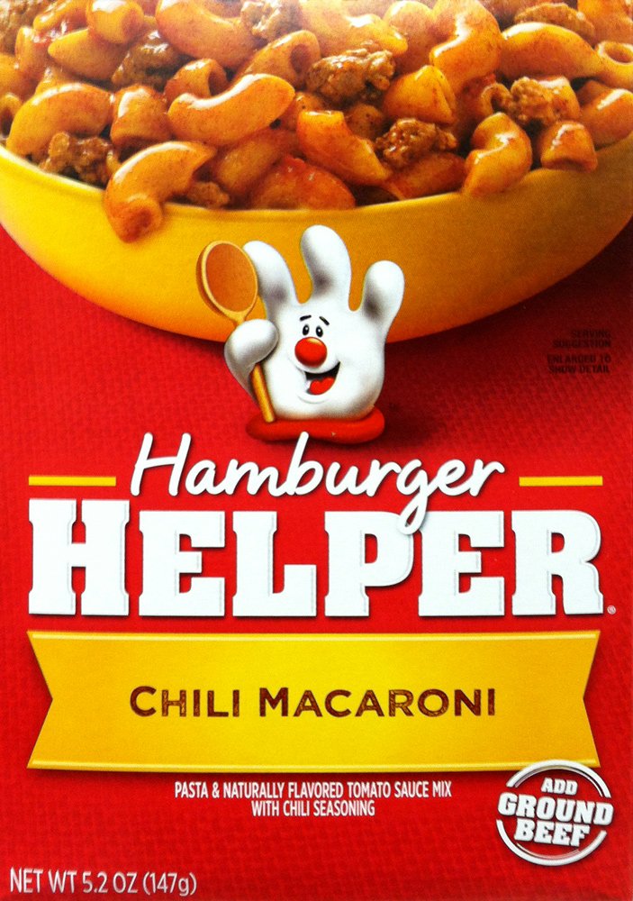 Betty Crocker Hamburger Helper Chili Macaroni, 5.2 oz (Pack of 2) Betty Crocker