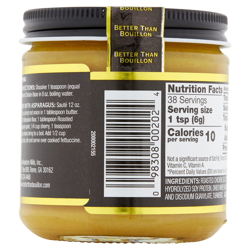 Better Than Bouillon Roasted Beef & Roasted Chicken Base, 8 oz (Pack of 2) Better Than Bouillon