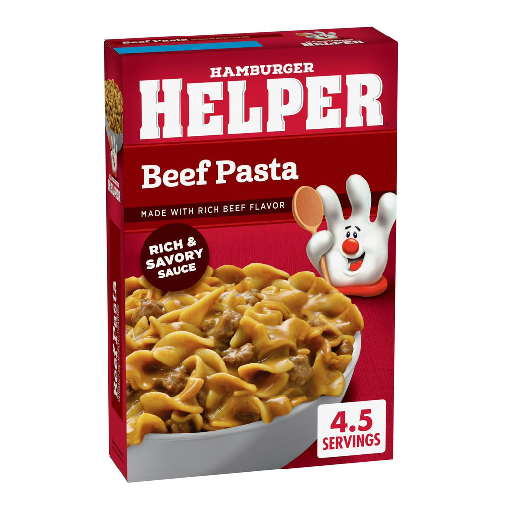 Hamburger Helper Skillet Dinner Mix, 2 Boxes per Pack, 10 Flavors