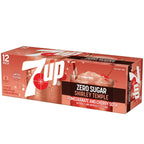 7Up Zero Sugar Shirley Temple Soda, 12 fl oz (Pack of 12) 7Up