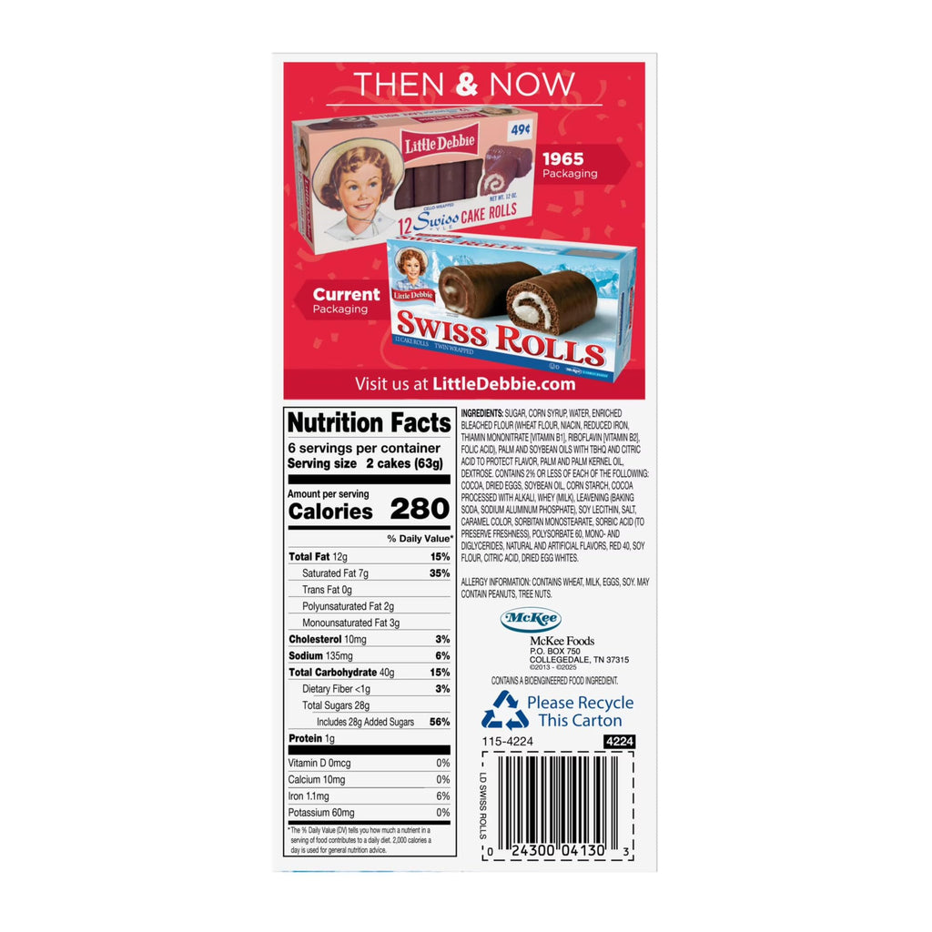 Little Debbie Snacks, 2 Box Packs, Wrapped Snack Cakes and Pastries