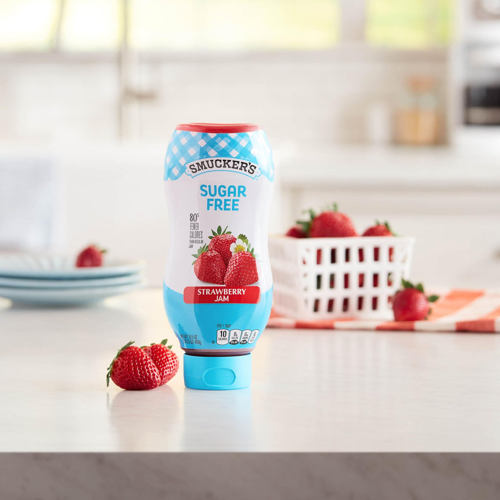 Smucker's Squeeze Sugar Free Strawberry Jam, 16.5 oz Smucker's