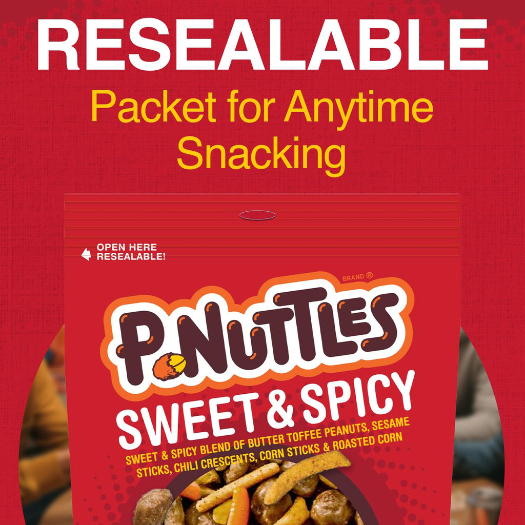 P-nuttles Sweet & Spicy Snack Mix, 14 oz P-nuttles