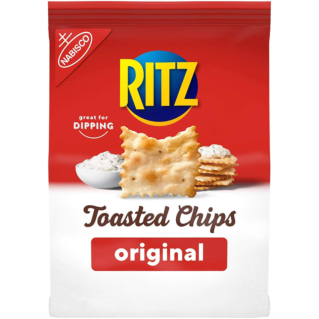 Ritz Toasted Chips Original, 8.1 oz (Pack of 2) Ritz