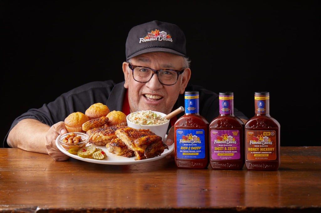 Famous Dave's Honey Hickory BBQ Sauce, 20 oz Famous Dave's