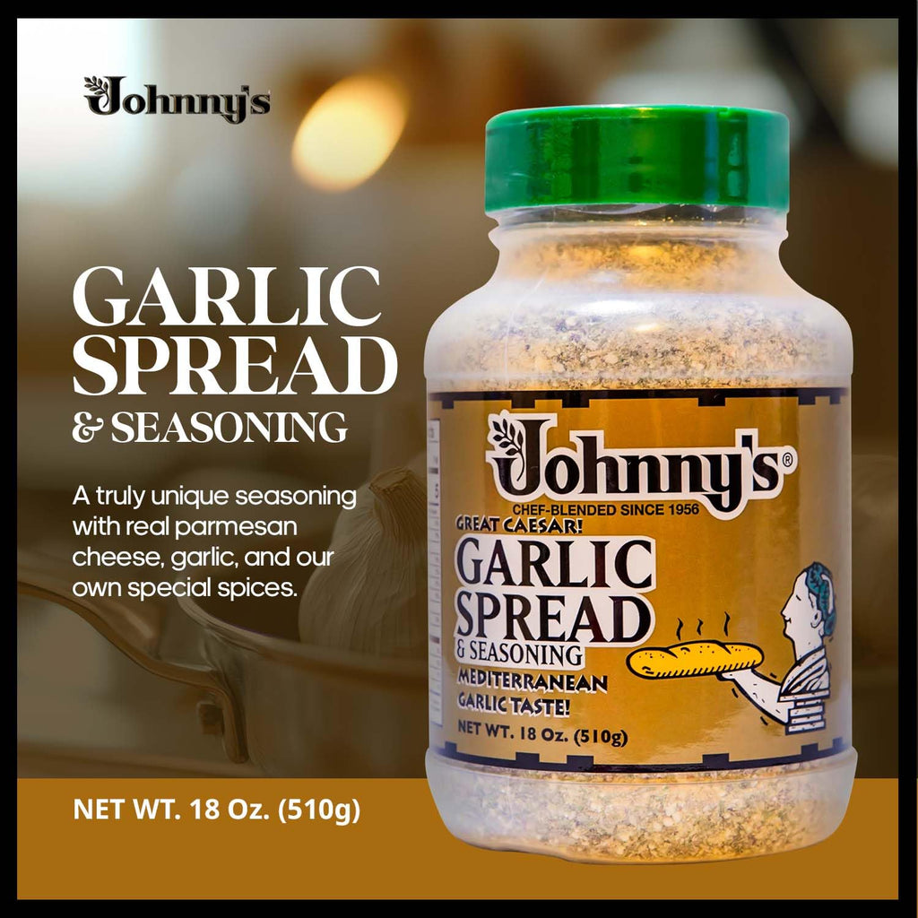 Johnny's Garlic Spread & Seasoning, 18 oz Johnny's