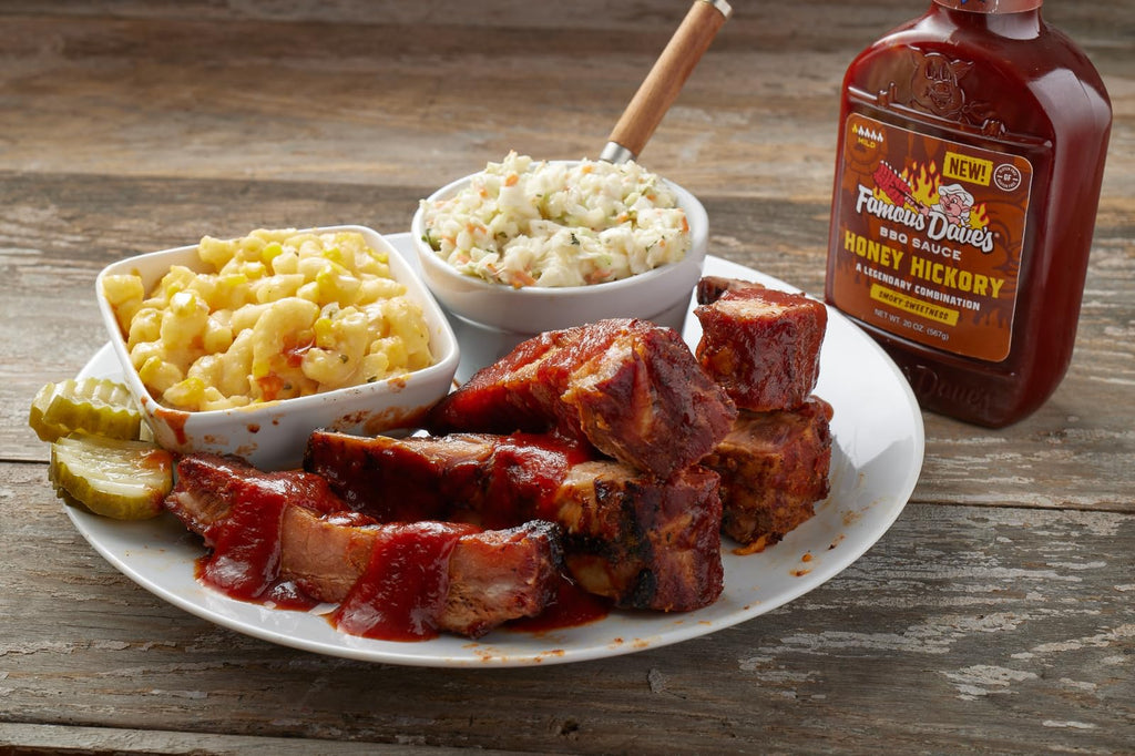 Famous Dave's Honey Hickory BBQ Sauce, 20 oz Famous Dave's