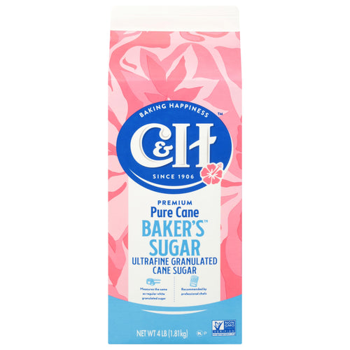 C&H Baker's Ultrafine Pure Cane Sugar, 4 lb C&H