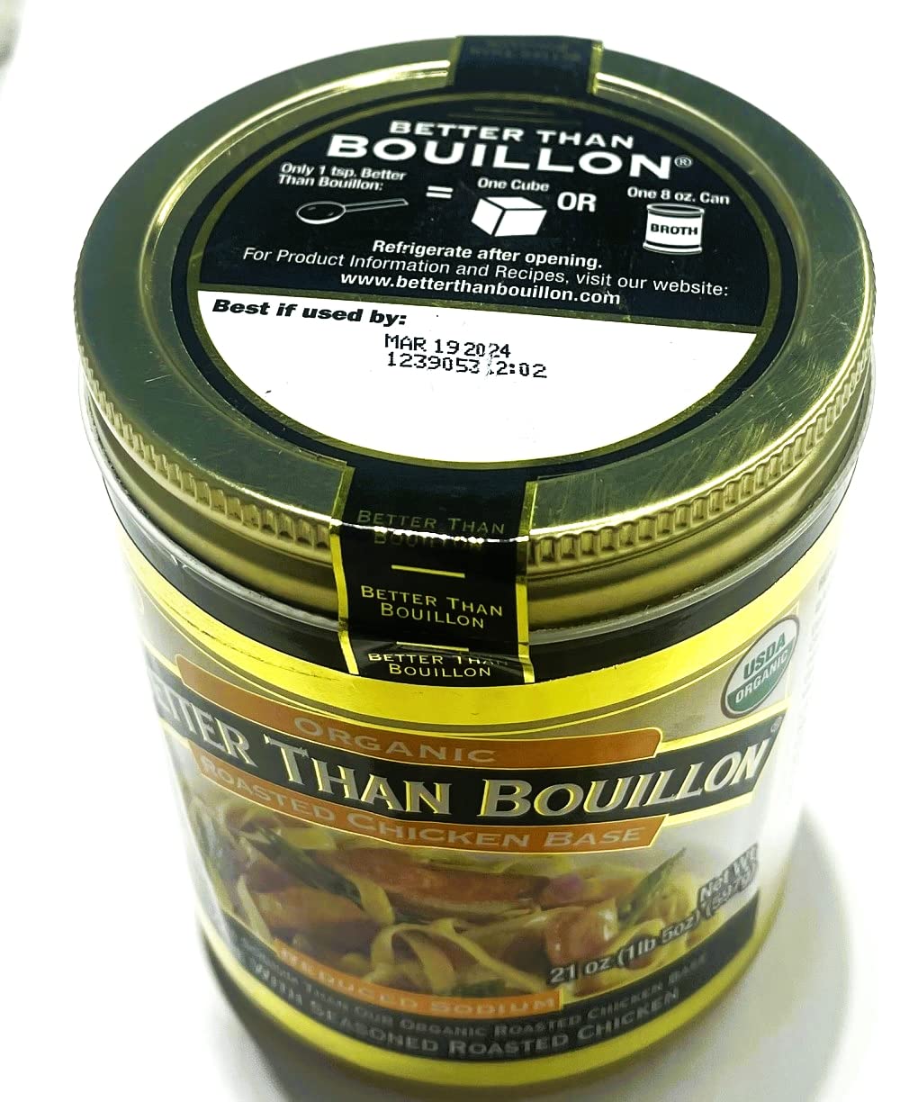 Better Than Bouillon Organic Roasted Chicken Base, 21 oz Better Than Bouillon