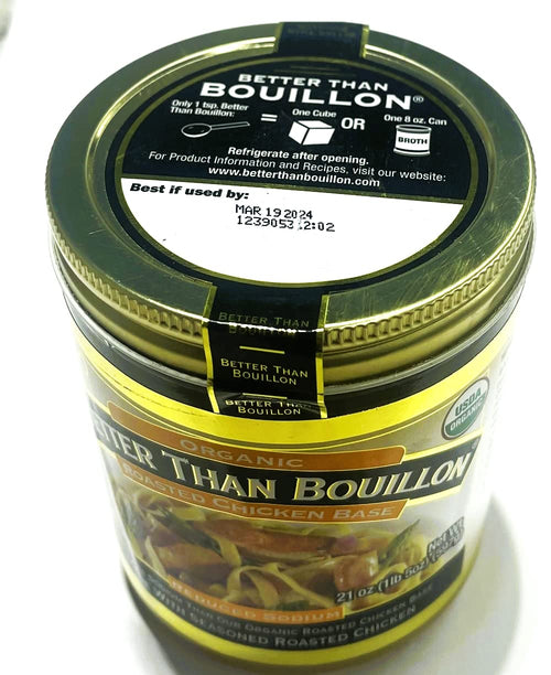 Better Than Bouillon Organic Roasted Chicken Base, 21 oz Better Than Bouillon