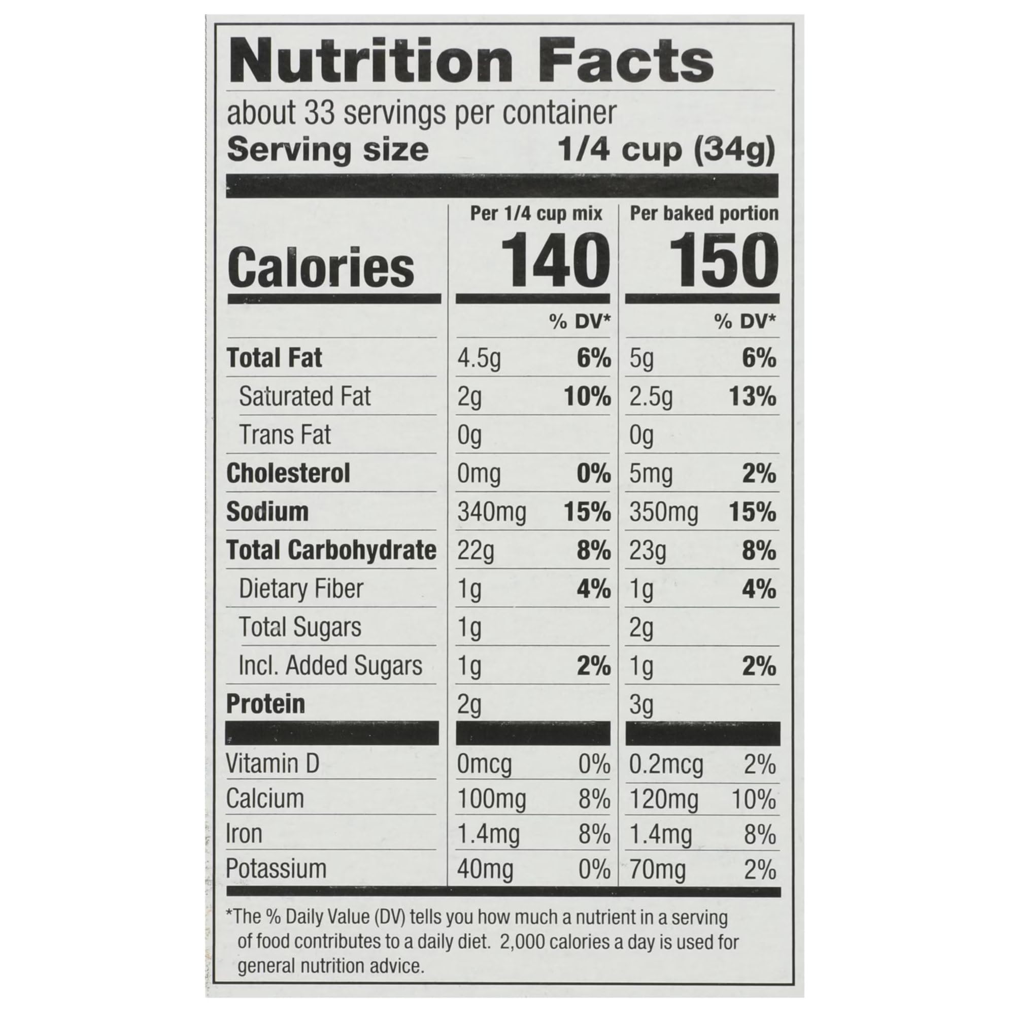 Jiffy All Purpose Baking Mix, Cholesterol Free, 40 oz