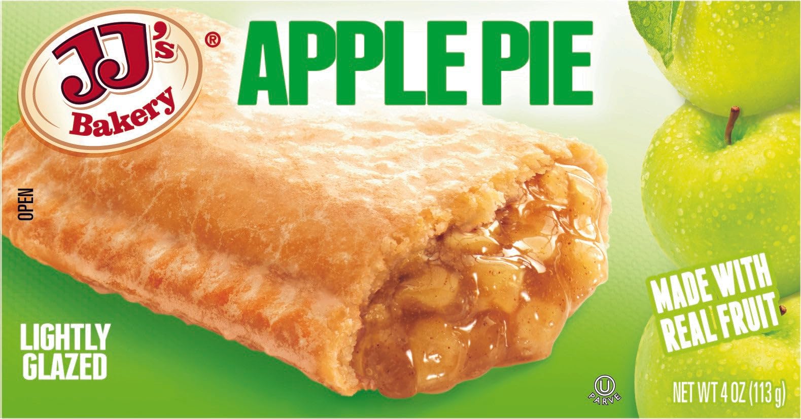 JJ's Bakery Snack Pies, 4 oz (Pack of 6) JJ's Bakery