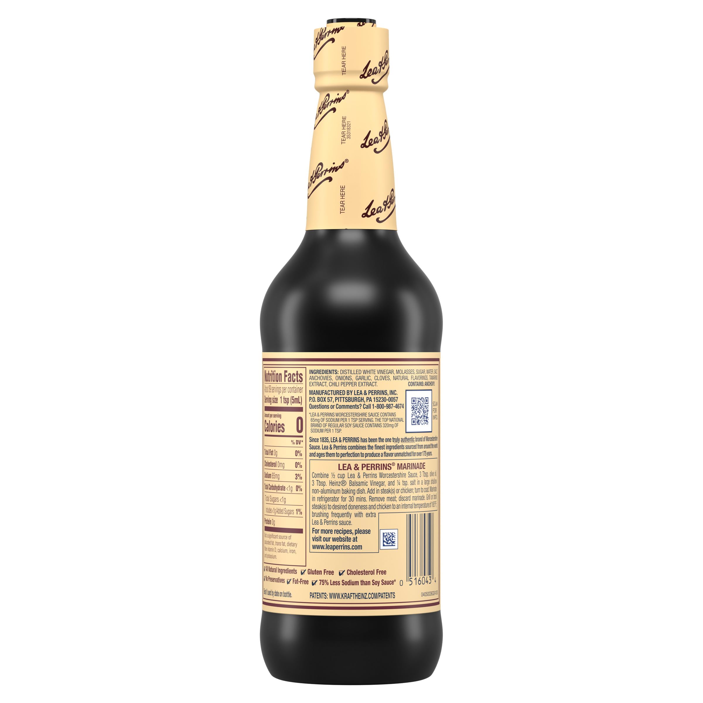 Lea & Perrins Original Worcestershire Sauce, 15 fl oz Lea & Perrins