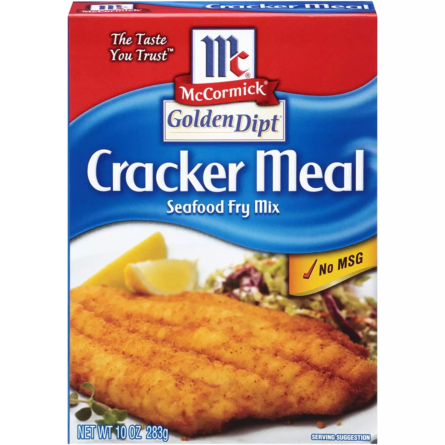 Golden Dipt Cracker Meal Fry Mix, 10 oz (Pack of 2) Golden Dipt
