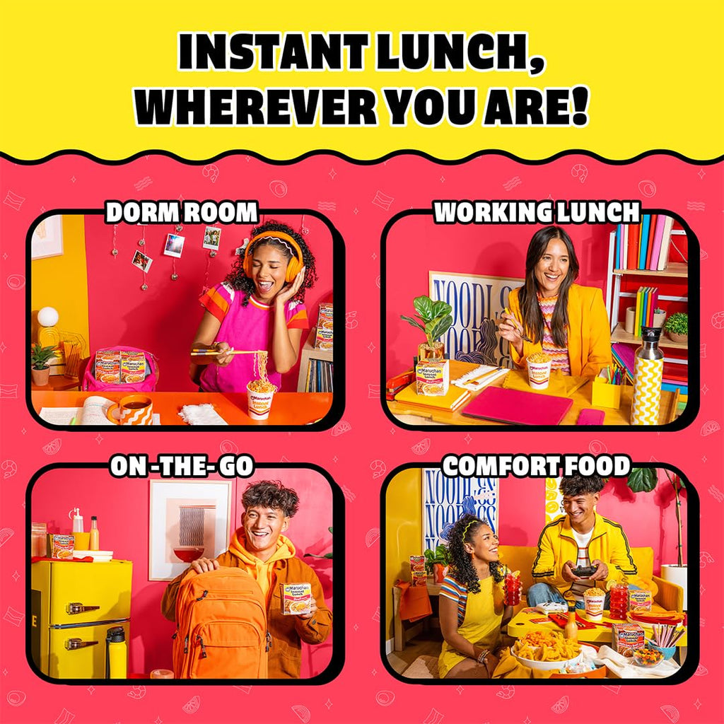 Maruchan Instant Lunch Ramen Noodles, 2.25 oz (Pack of 12)