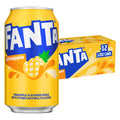 Fanta Pineapple, 12 fl oz (Pack of 12) Fanta