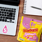 Starburst All Pink Candy Bag, 5 oz (Pack of 12) Starburst