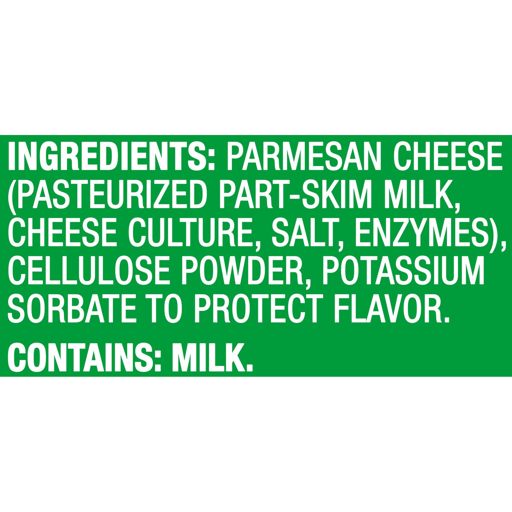 Kraft Grated Parmesan Cheese Shaker, 8 oz Kraft