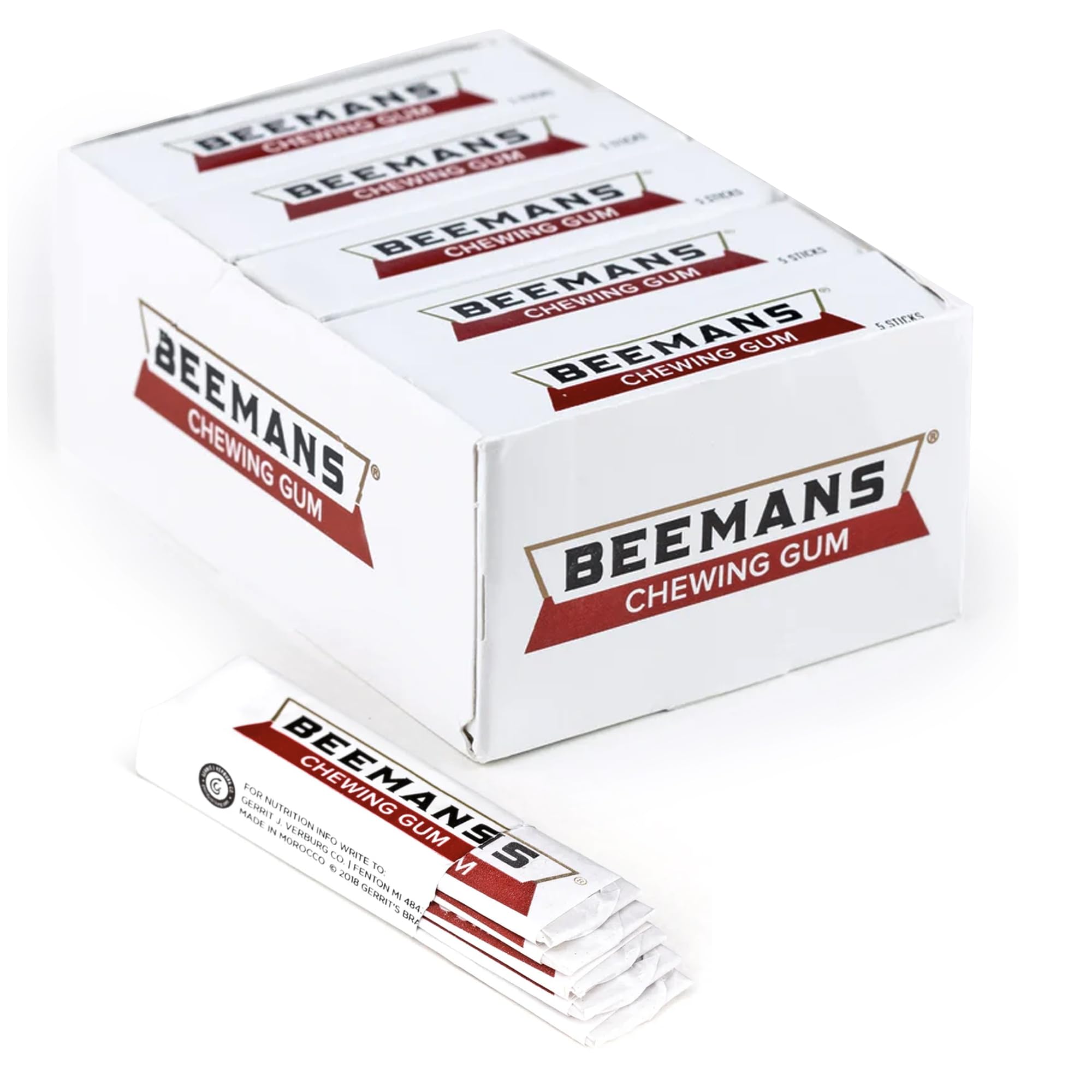 Gerrit's Beemans Chewing Gum, 20 ct Gerrit's
