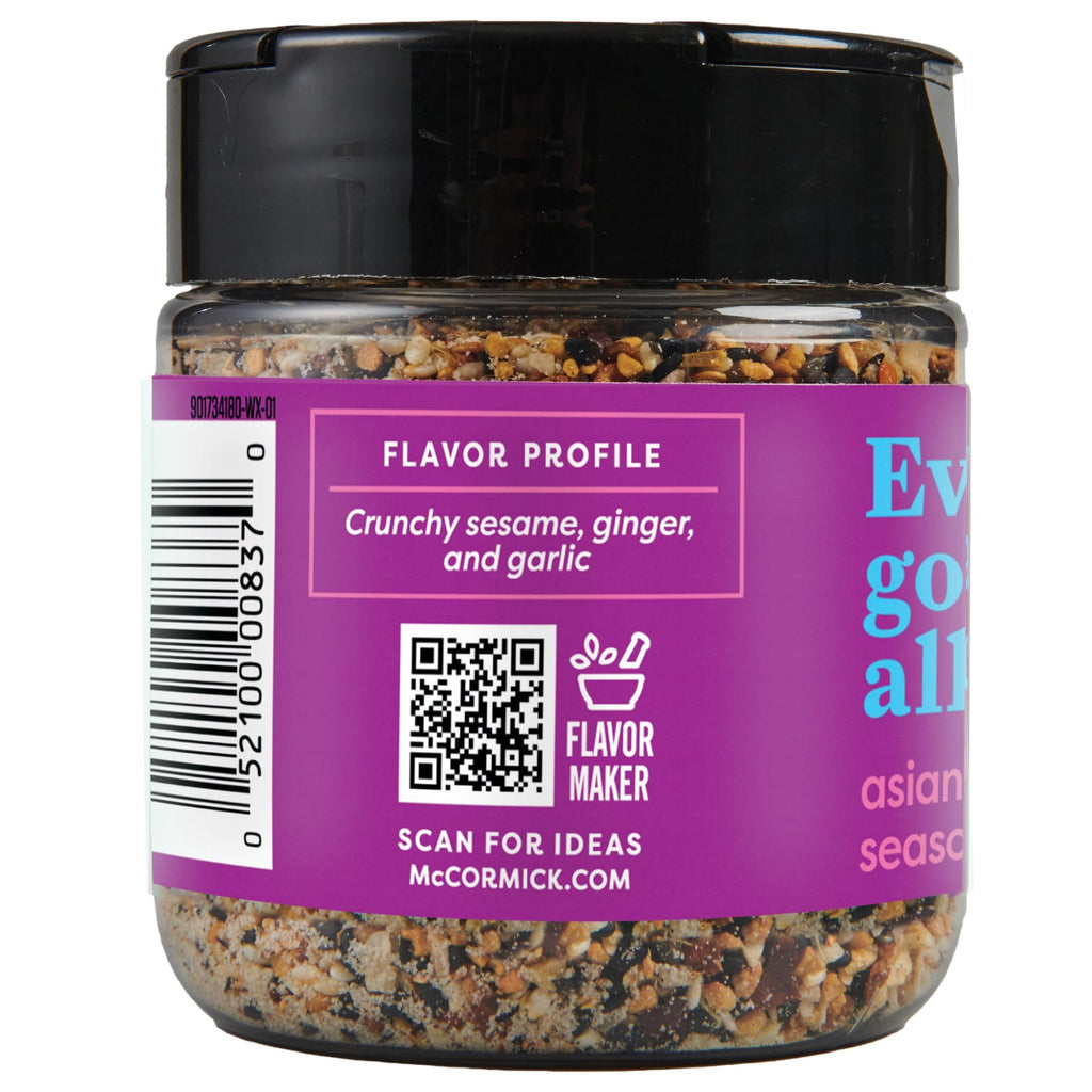 McCormick Flavor Maker Topping Seasoning, Sesame Garlic, Flip-Top Jar