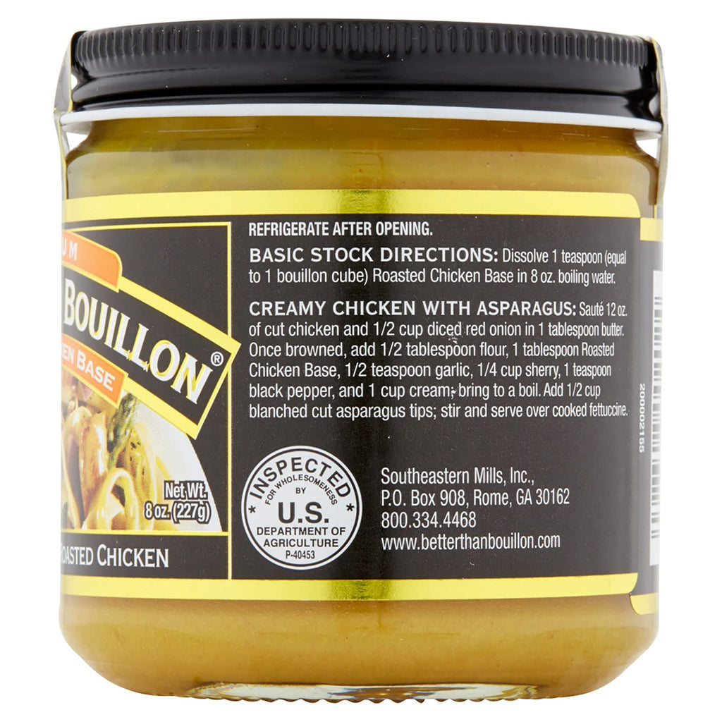 Better Than Bouillon Roasted Beef & Roasted Chicken Base, 8 oz (Pack of 2) Better Than Bouillon