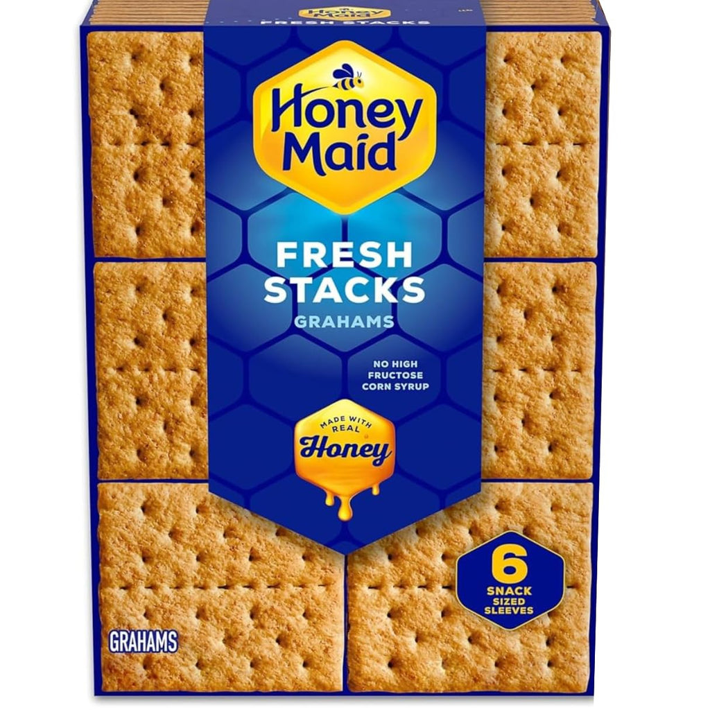 Honey Maid Honey Graham Crackers, Fresh Stacks (Pack of 3) Honey Maid