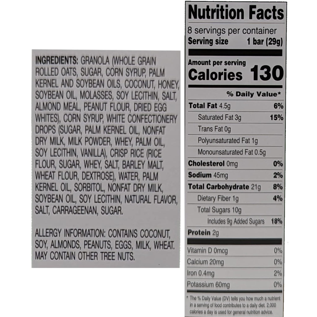 Sunbelt Peaches & Cream Chewy Granola Bars, 32 ct Sunbelt
