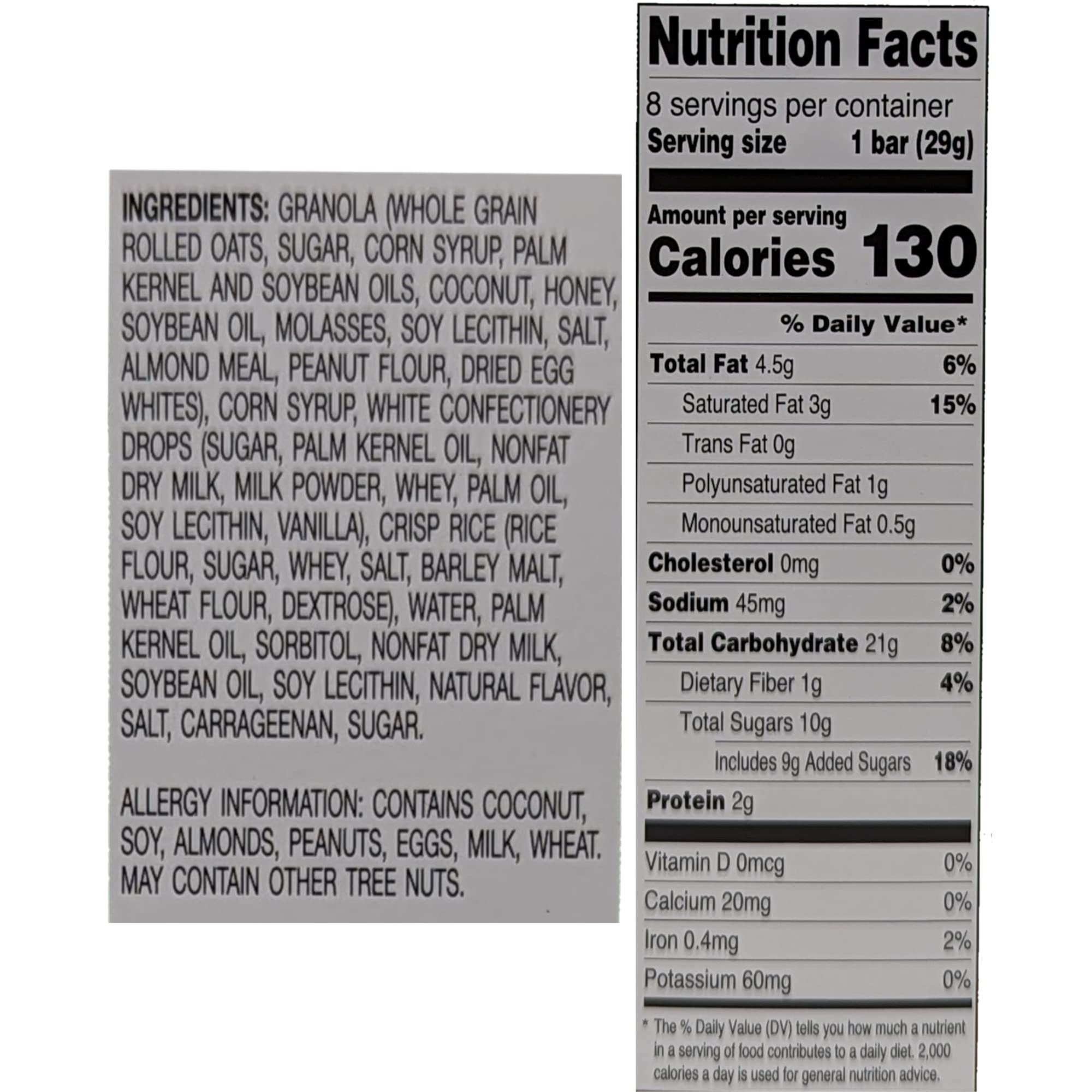 Sunbelt Peaches & Cream Chewy Granola Bars, 32 ct Sunbelt