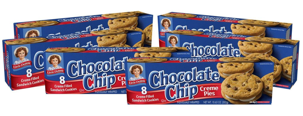 Little Debbie Chocolate Chip Creme Pies, 48 ct Little Debbie