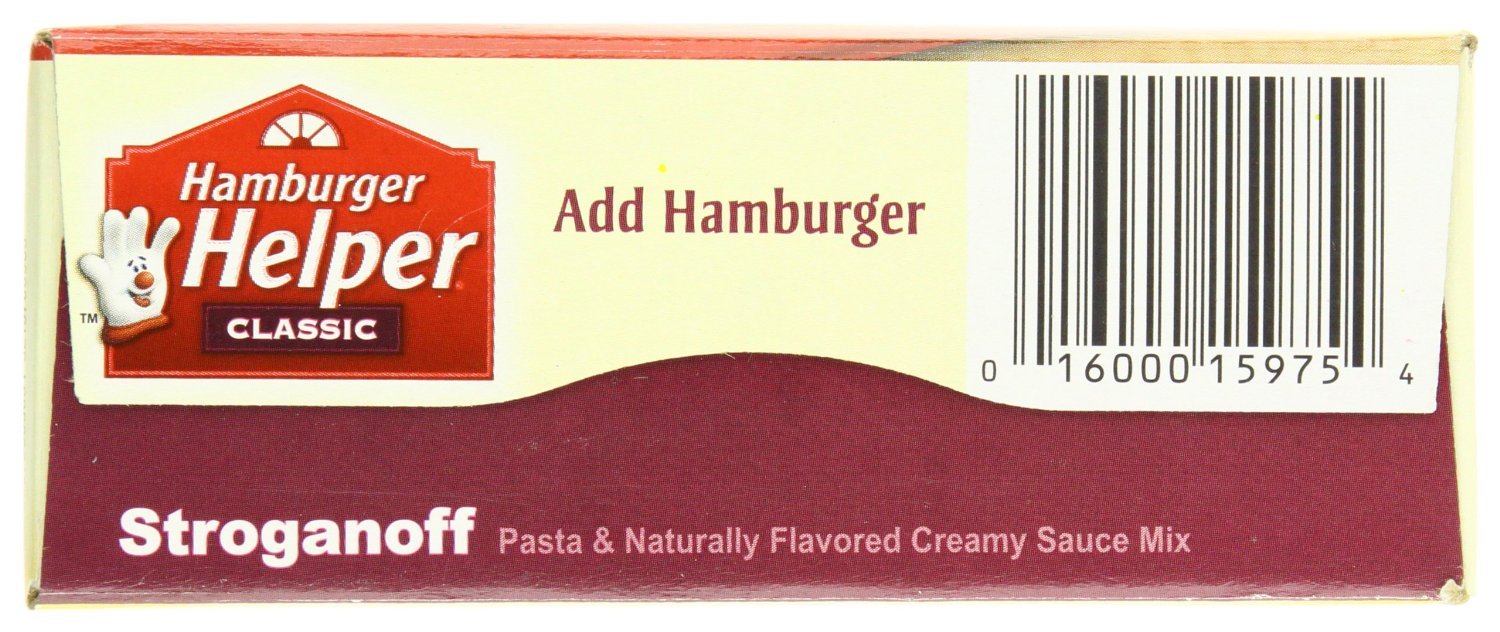 Betty Crocker Hamburger Helper Classic Stroganoff, 5.6 oz Betty Crocker